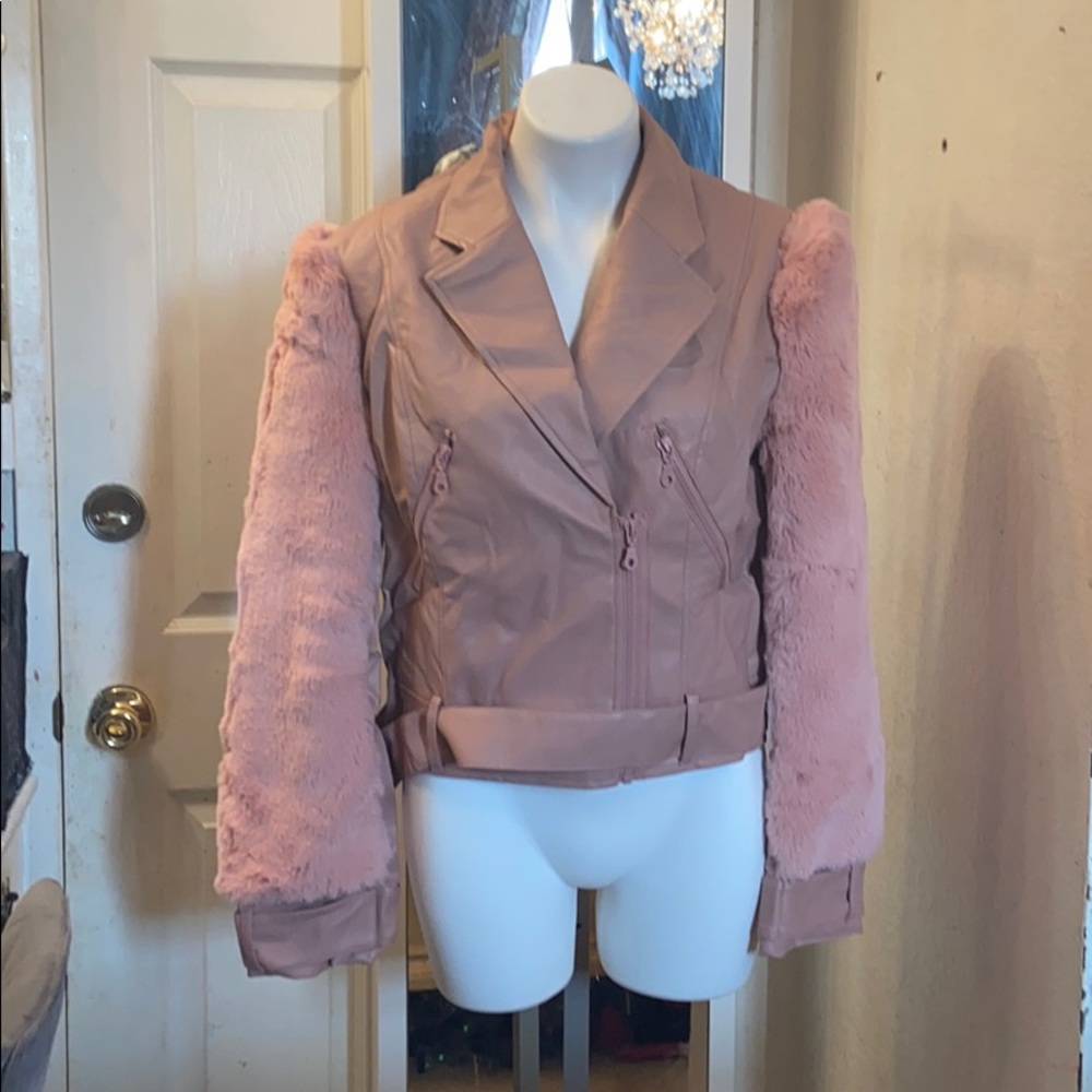 The heart of fashion Jacket Mauve - Picture 3 of 5